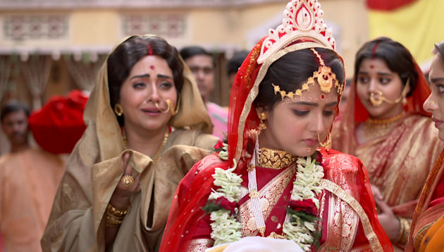 Kamala O Sreeman Prithwiraj 6th April 2023 Kamala Gets Emotional Episode 25